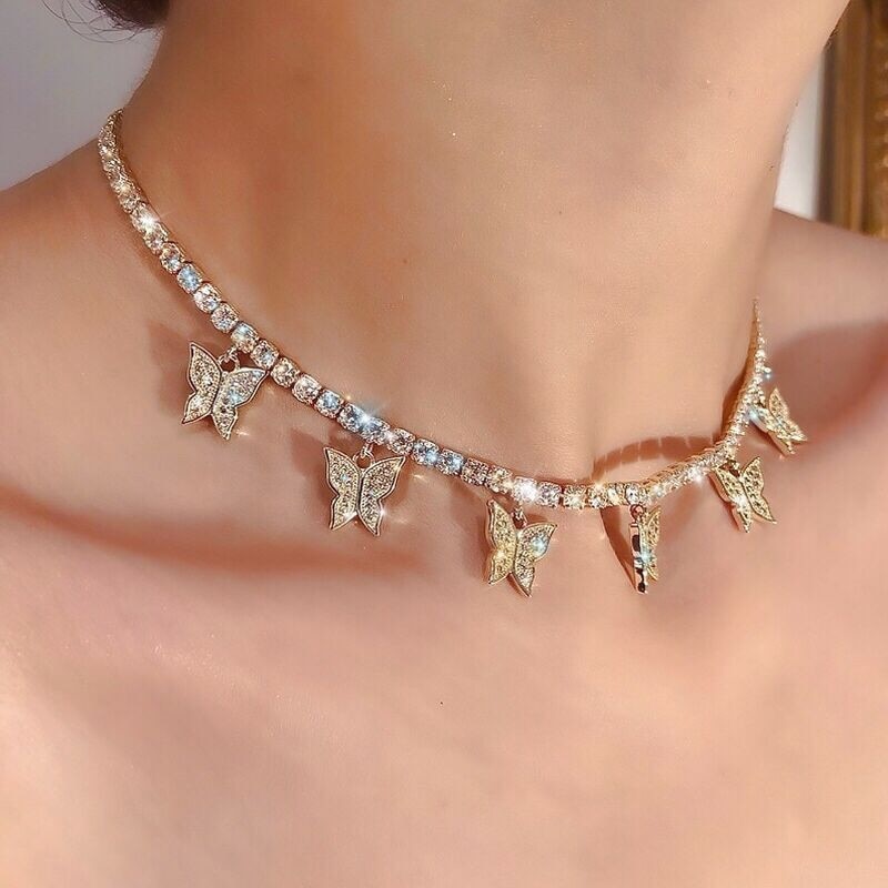 Large Diamond Butterfly Pendant – Nicole Rose Fine Jewelry