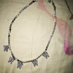 Diamond Butterfly Choker Necklace Women Shining Gift photo review