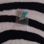 Blue Butterfly Necklace For Memorial Your Loved photo review