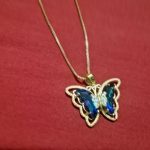 Crystal Zircon  Butterfly Pendant photo review