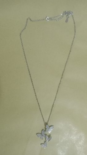 Charming Four Butterfly Pendant Necklaces For Women photo review
