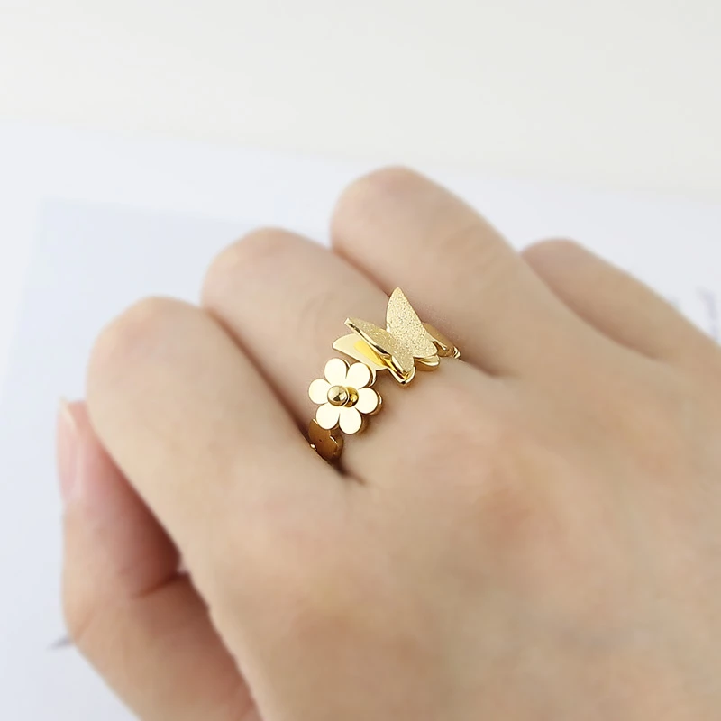 Butterfly Dainty Thumb Adjustable Statement Minimalist Cute 18k Gold Plated  Animal Ring Jewelry, Gift for Her, Best Friend Gift - Etsy | Style de  bijoux, Beaux bijoux, Accesoire bijoux