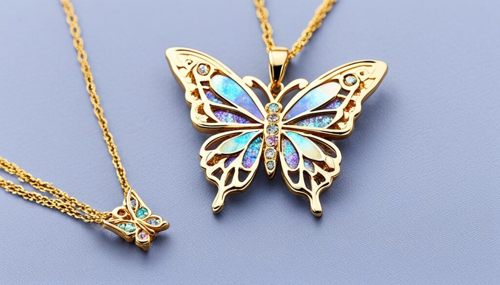 butterfly necklace